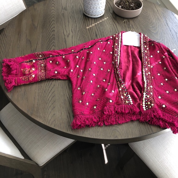 Free People Boho Cardigan NWOT - Picture 5 of 8